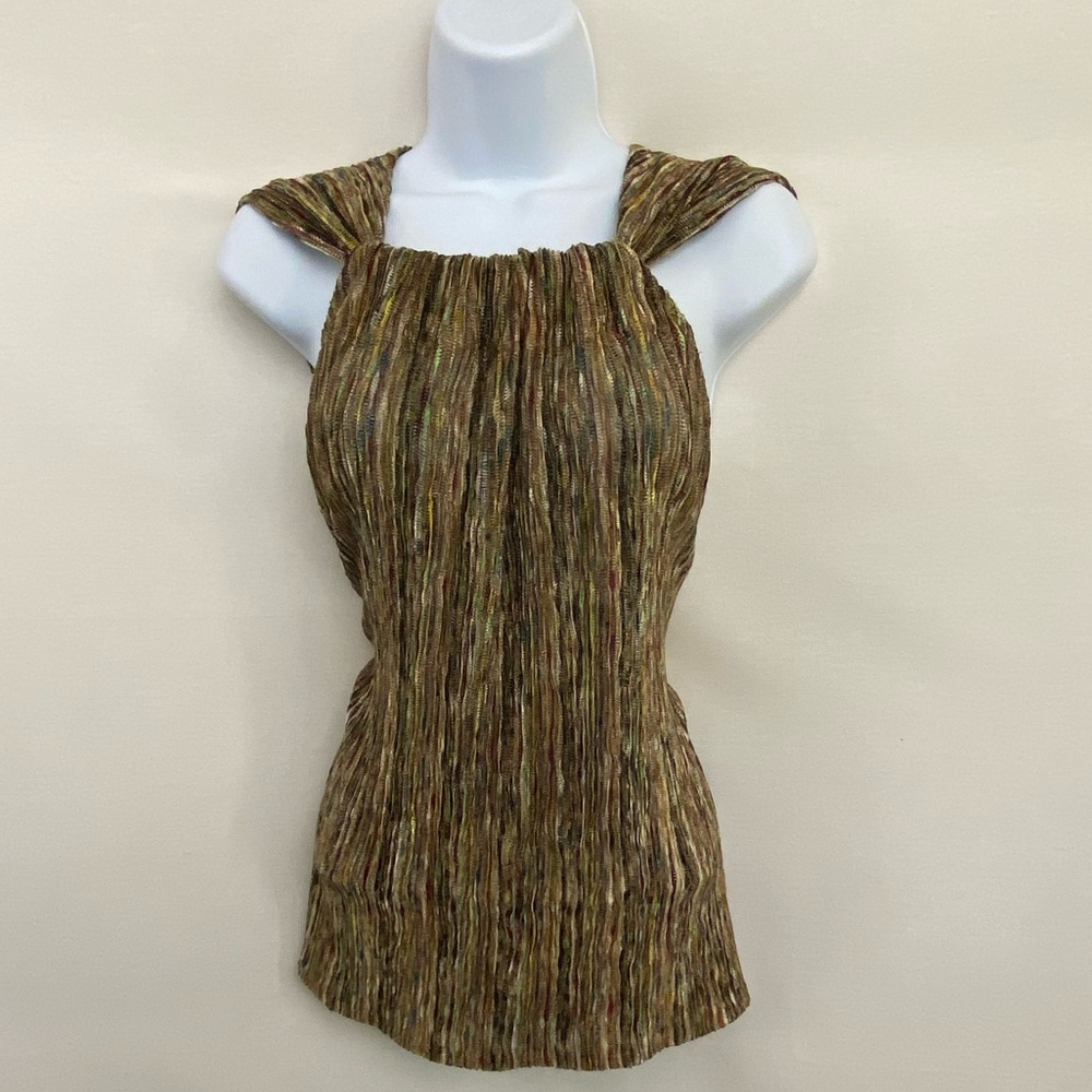 Lundstrom Collection Sleeveless Blouse Size 10 M52
